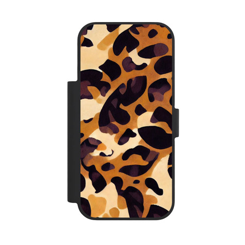 Apple iPhone 18 Pro NIVOflip motif lion marron clair