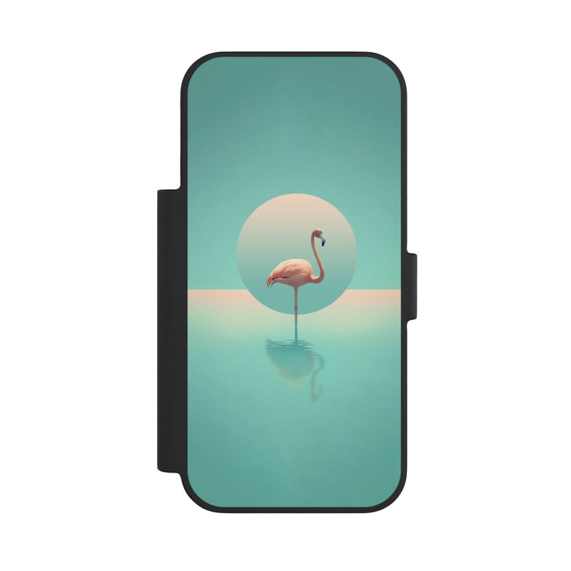 iPhone 18 Pro NIVOflip Flamant dans la piscine