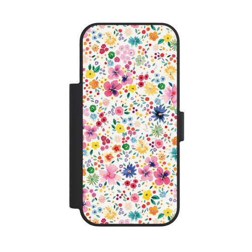 Apple iPhone 18 Pro NIVOflip Millefleurs Pink Spring Garden