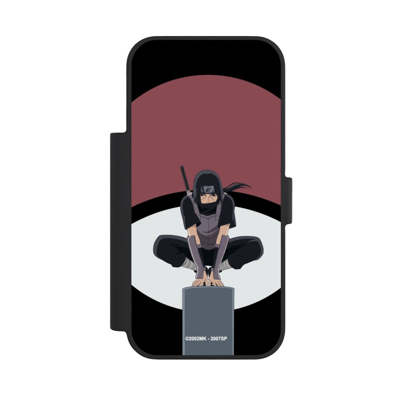 iPhone 18 Pro NIVOflip Symbole Itachi Uchiha noir