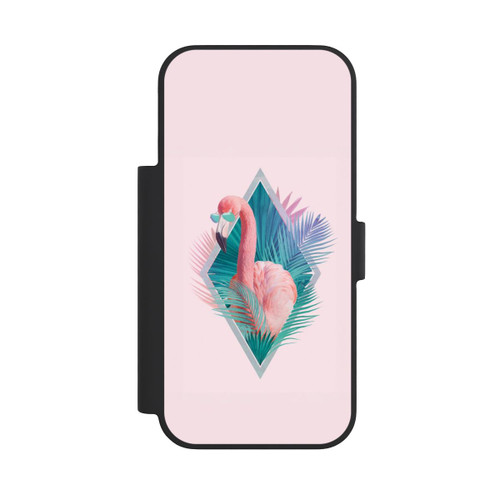 Apple iPhone 18 Pro NIVOflip Feuilles tropicales Flamant