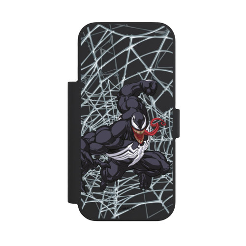 Apple iPhone 18 Pro NIVOflip Venom Toile d'Araignée