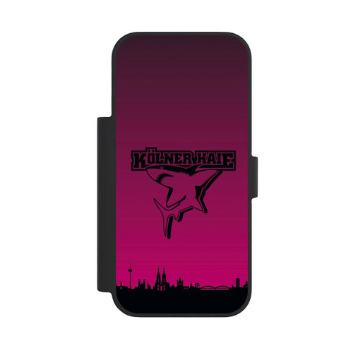 Apple iPhone 18 Pro NIVOflip Kölner Haie Skyline Pink