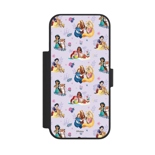 Apple iPhone 18 Pro NIVOflip Princess Floral Pattern Purple
