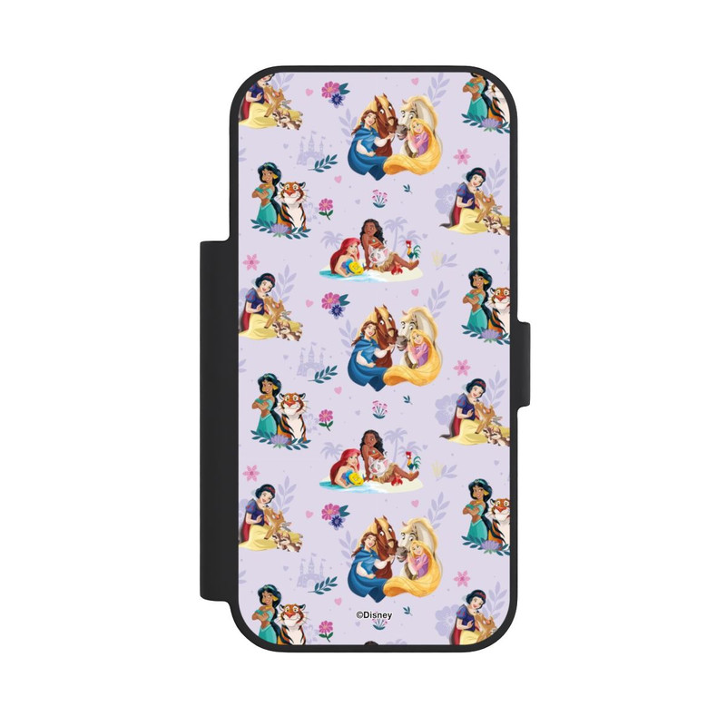 iPhone 18 Pro NIVOflip Princess Floral Pattern Purple