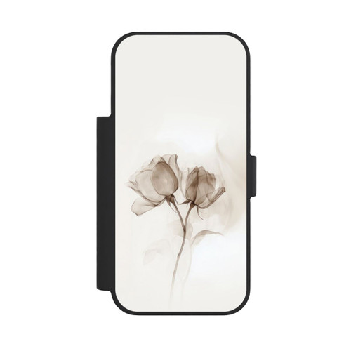 Apple iPhone 18 Pro NIVOflip Braune Rose Blume Nebel