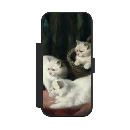 Apple iPhone 18 Pro NIVOflip Three White Angora Kittens