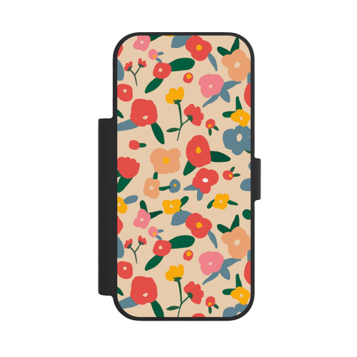 Apple iPhone 18 Pro NIVOflip Retro Bold Scandi Flowers