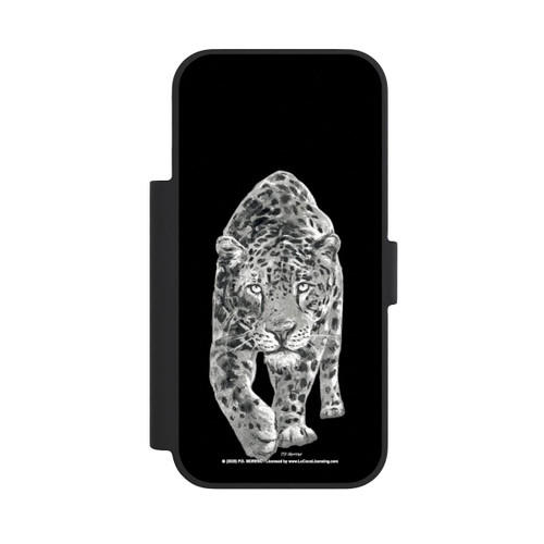 Apple iPhone 18 Pro NIVOflip Leopard Schwarz