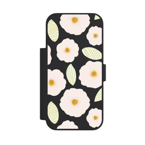 Apple iPhone 18 Pro NIVOflip Simple Pastell Flowers Light Transparent