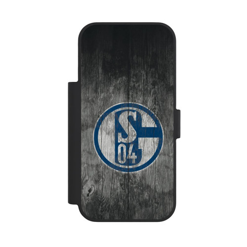 Apple iPhone 18 Pro NIVOflip Schalke 04 Holz Look