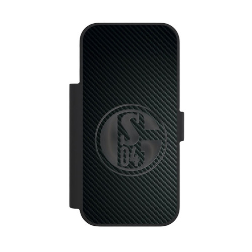 Apple iPhone 18 Pro NIVOflip Schalke 04 Carbon Look