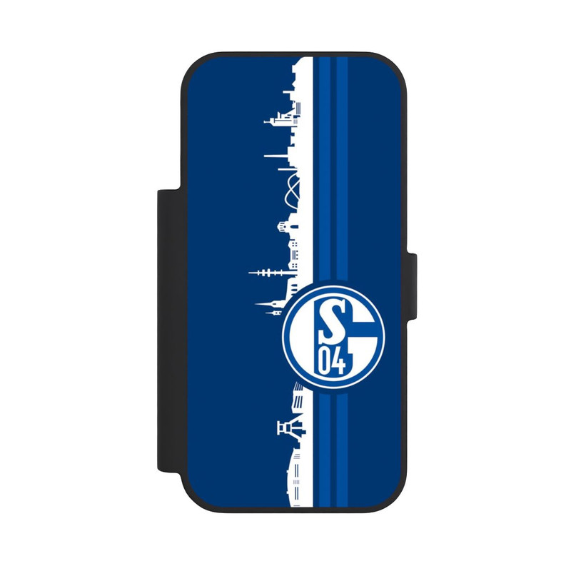 iPhone 18 Pro NIVOflip Schalke 04 Skyline Blau