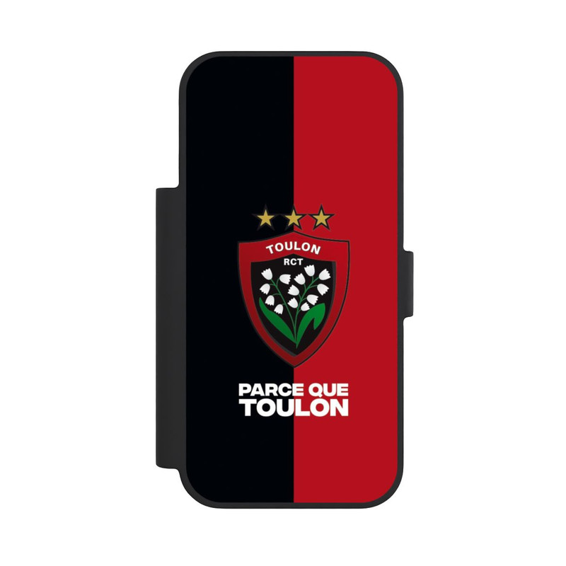 iPhone 18 Pro NIVOflip RCT Logo Rouge Noir