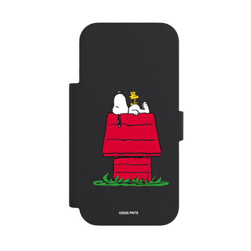 Apple iPhone 18 Pro NIVOflip Snoopy and Woodstock Classic transparent