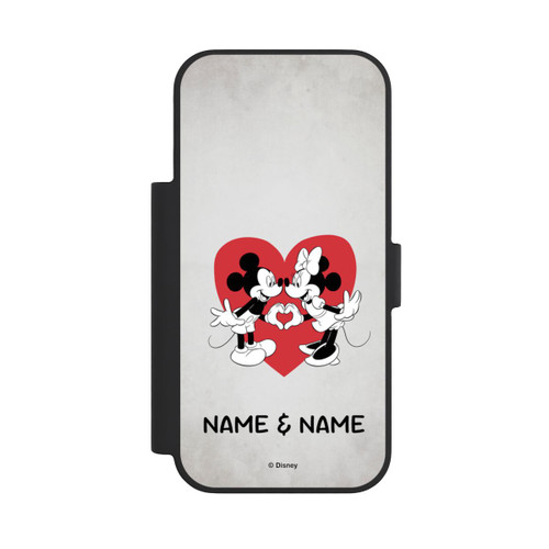 Apple iPhone 18 Pro NIVOflip Minnie und Micky Personalisierbar