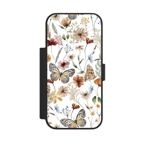Apple iPhone 18 Pro NIVOflip Wildflowers and Butterflies Pattern