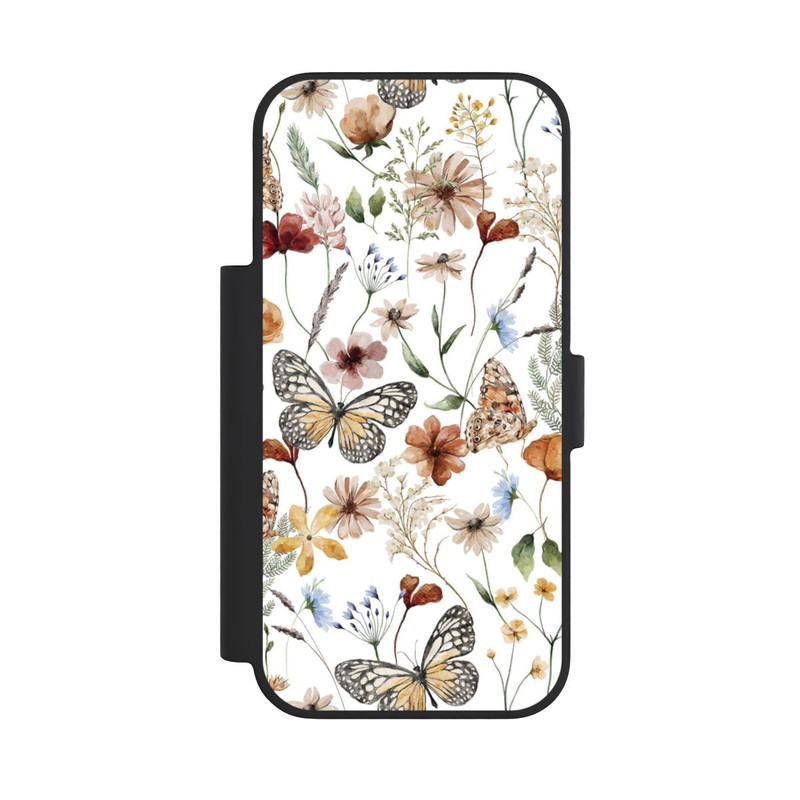iPhone 18 Pro NIVOflip Wildflowers and Butterflies Pattern