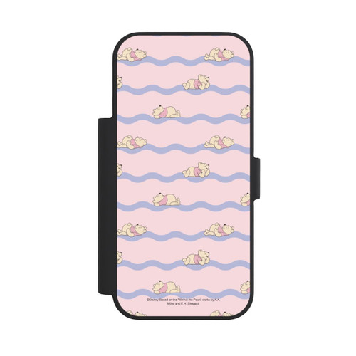 Apple iPhone 18 Pro NIVOflip Winnie the Pooh Pink Waves