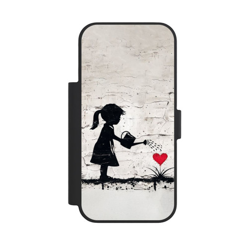 Apple iPhone 18 Pro NIVOflip Girl Watering Bunch of Flowers 