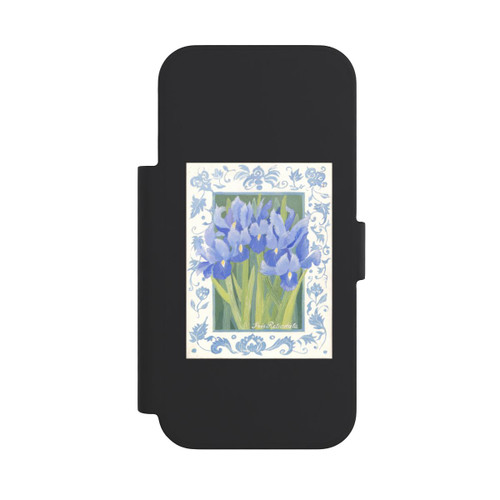 Apple iPhone 18 Pro NIVOflip Blue Iris, by Jennifer Abbott