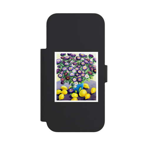 Apple iPhone 18 Pro NIVOflip Purple Asters and Lemons by Christopher Ryland