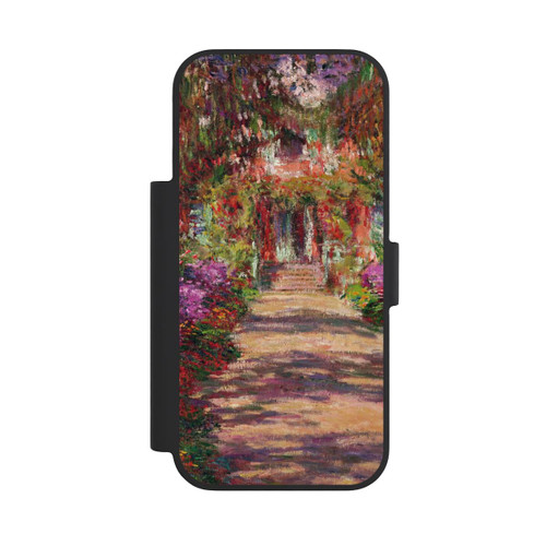 Apple iPhone 18 Pro NIVOflip Eine Allee in Monets Garten in Giverny by Claude Monet