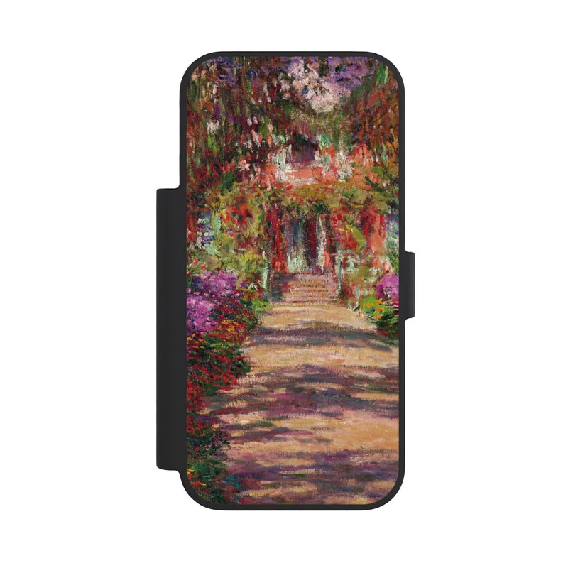 iPhone 18 Pro NIVOflip Eine Allee in Monets Garten in Giverny by Claude Monet
