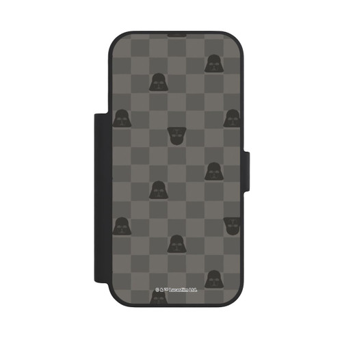 Apple iPhone 18 Pro NIVOflip Darth Vader Chessboard Pattern Black