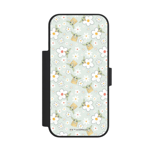 Apple iPhone 18 Pro NIVOflip Baby Yoda Blumen Muster