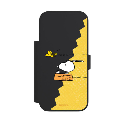 Apple iPhone 18 Pro NIVOflip Peanuts-Snoopy und Woodstock Transparent
