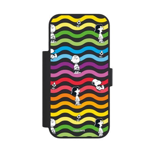 Apple iPhone 18 Pro NIVOflip Snoopy Pattern Rainbow Transparent