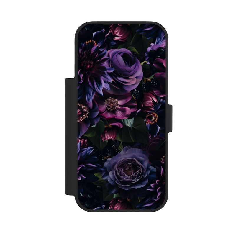 iPhone 18 Pro NIVOflip Dunkle Lila Blüten 