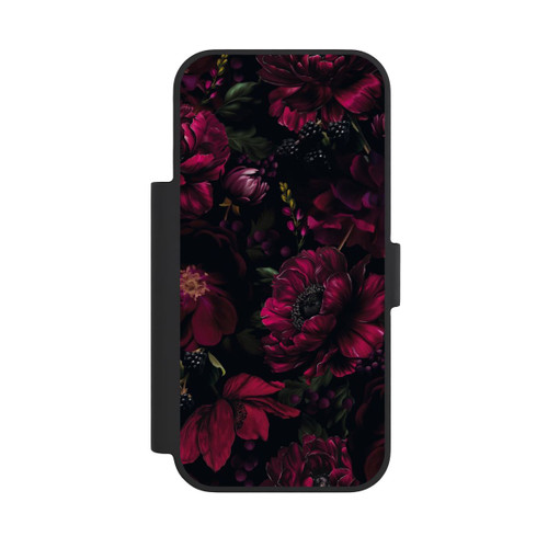 Apple iPhone 18 Pro NIVOflip Dark Red Flower Love