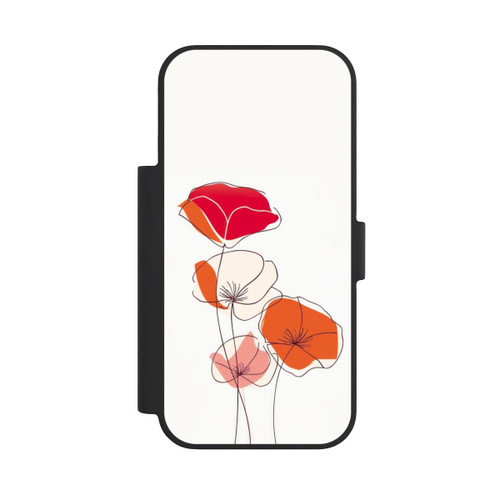 Apple iPhone 18 Pro NIVOflip Poppies Line Art