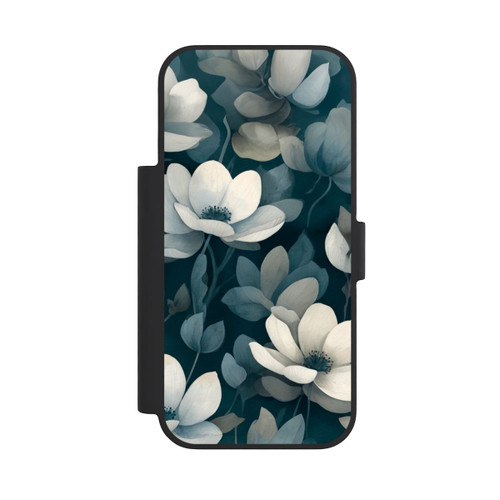 Apple iPhone 18 Pro NIVOflip Negative Flower Petrol White with AI