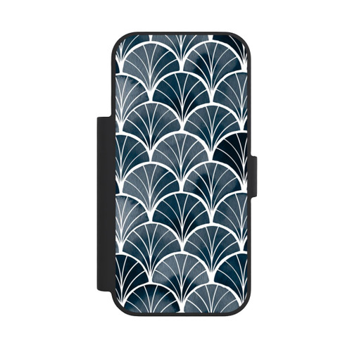 Apple iPhone 18 Pro NIVOflip Botanische Brise Art Deco Grau