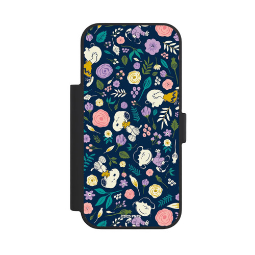Apple iPhone 18 Pro NIVOflip Peanuts Dark Flower Pattern