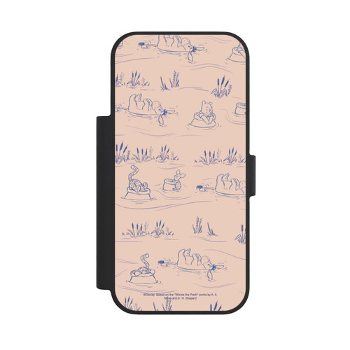 Apple iPhone 18 Pro NIVOflip Winnie Puuh Keramik Muster Brücke Pink