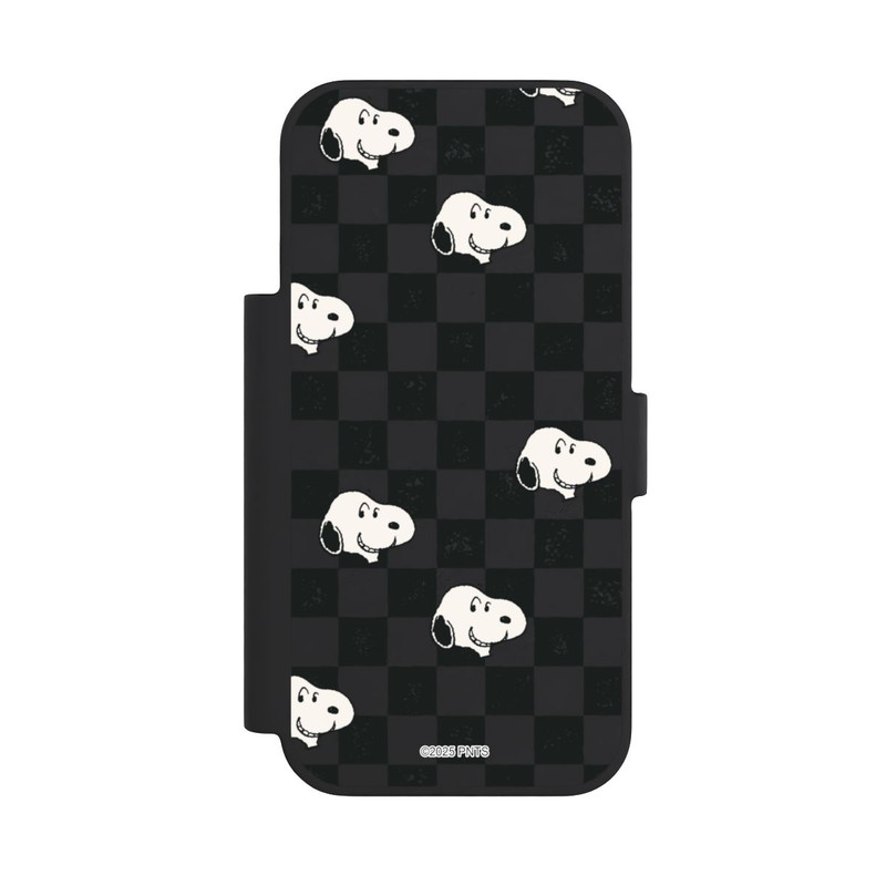 iPhone 18 Pro NIVOflip Snoopy Checked Pattern