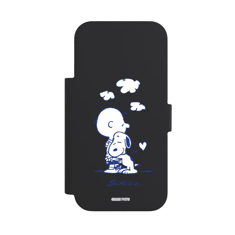 iPhone 18 Pro NIVOflip Peanuts Charlie Brown Snoopy Hug Transparent