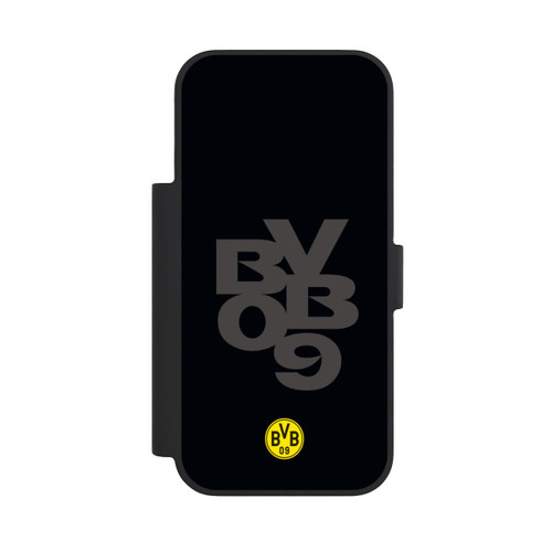Apple iPhone 18 Pro NIVOflip BVB09 Grau Schwarz