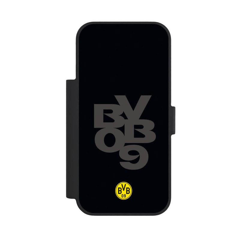 iPhone 18 Pro NIVOflip BVB09 Grau Schwarz