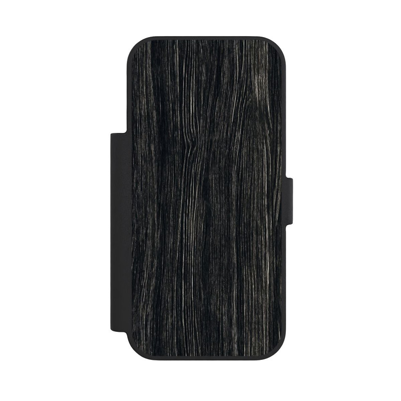 iPhone 18 Pro NIVOflip Dunkle Holzstruktur