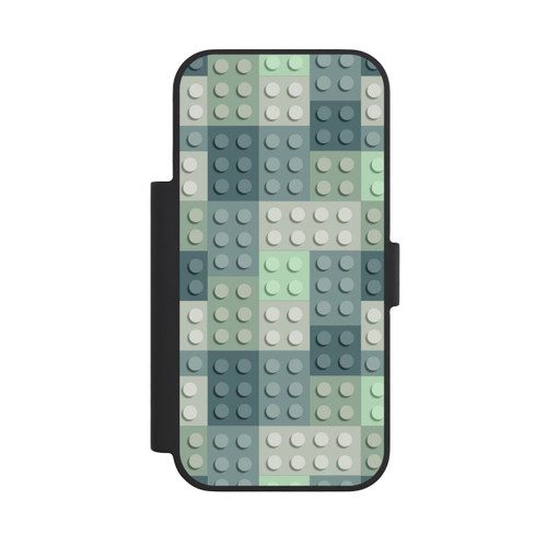 Apple iPhone 18 Pro NIVOflip Green Blocks Pattern