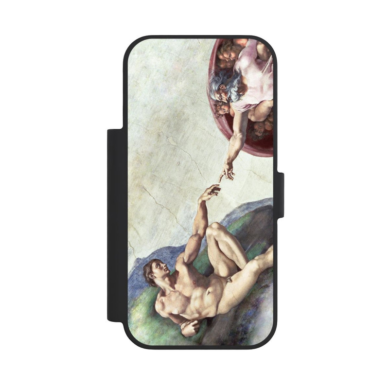 iPhone 18 Pro NIVOflip Michelangelo Buonarroti Création d'Adam
