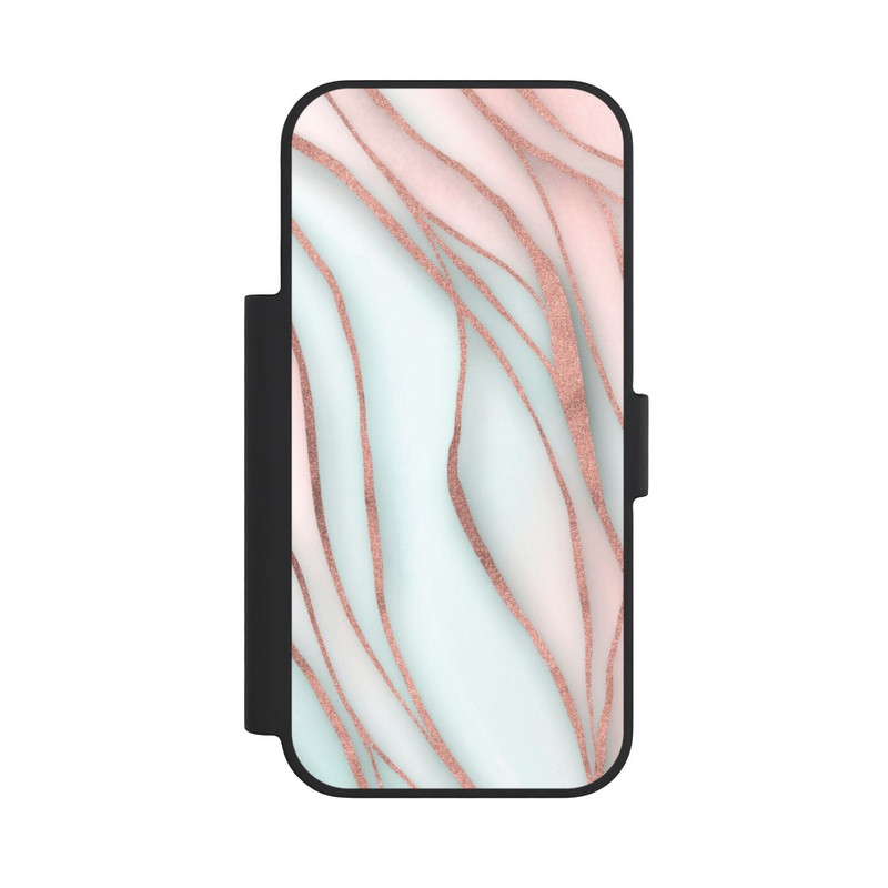 iPhone 18 Pro NIVOflip Soft Waves Gold Rose Gold