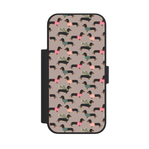 Apple iPhone 18 Pro NIVOflip Modèle Teckel Hiver