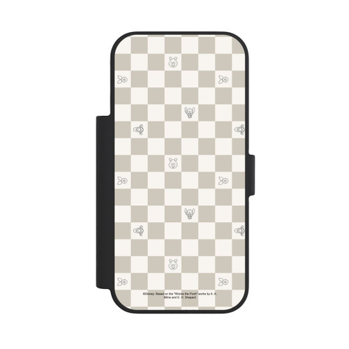 Apple iPhone 18 Pro NIVOflip Winnie Puuh Kariert Beige