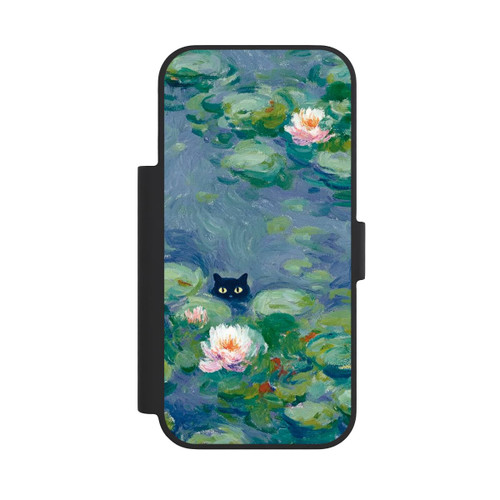Apple iPhone 18 Pro NIVOflip Katze im Teich Gemälde